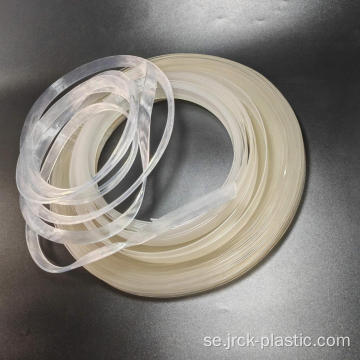 Transparent PVC -strip trim